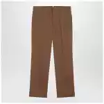 Ami Paris Hazelnut wool trousers