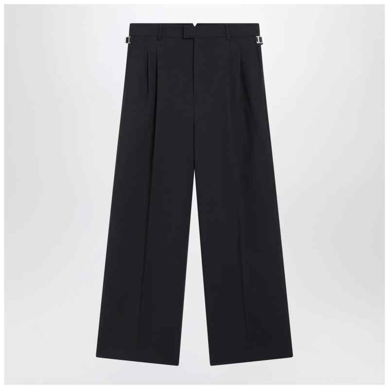 Ami Paris Charcoal gray wool trousers