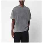 Represent vintage gray crew neck T-shirt