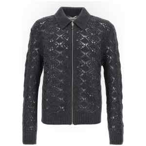 Jil Sander Openwork Wool Cardigan