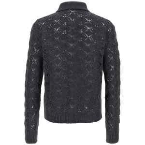 Jil Sander Openwork Wool Cardigan