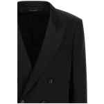 Tom Ford Tone-on-tone Polka Dot Blazer
