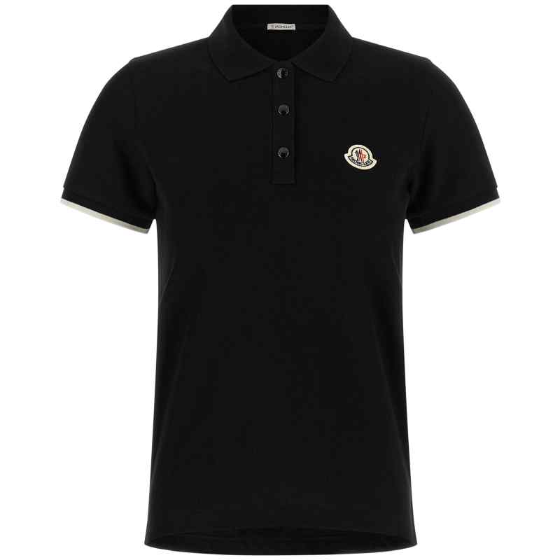 Moncler Logo Patch Polo Shirt