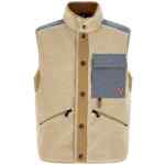 Moncler Grenoble Teddy & Chambray Vest
