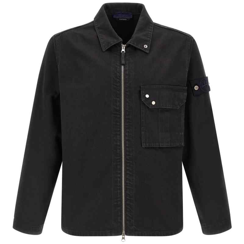 Stone Island Denim Overshirt Stone Island Denim Overshirt