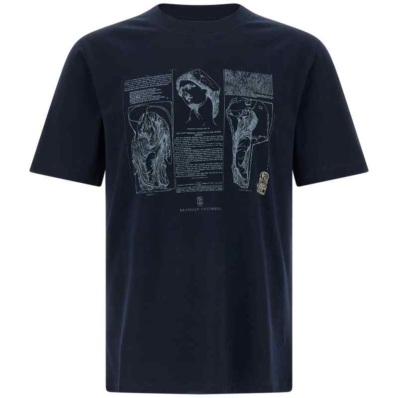 Brunello Cucinelli Printed T-shirt