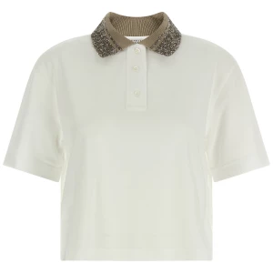 Brunello Cucinelli Embroidery Polo Shirt