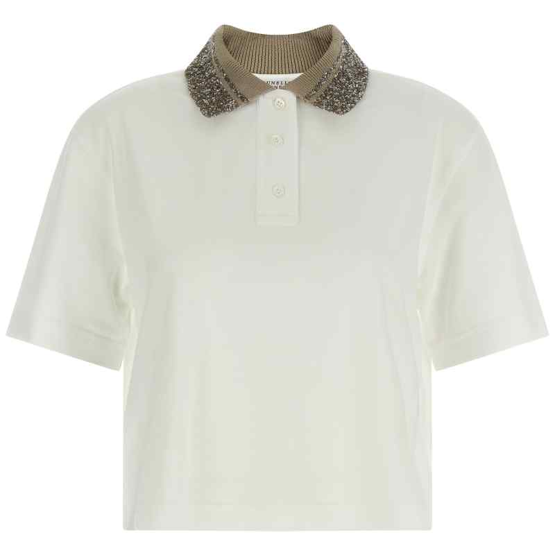 Brunello Cucinelli Embroidery Polo Shirt Brunello Cucinelli Embroidery Polo Shirt