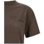 Brunello Cucinelli Shiny Tab T-shirt