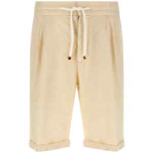 Brunello Cucinelli Linen Bermuda Shorts