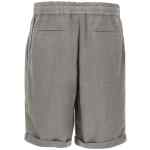 Brunello Cucinelli Linen Bermuda Shorts