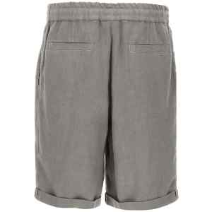 Brunello Cucinelli Linen Bermuda Shorts