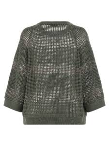 Brunello Cucinelli Dazzling Stripes Sweater