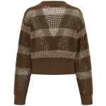 Brunello Cucinelli ‘dazzling Stripes’ Cardigan
