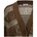 Brunello Cucinelli ‘dazzling Stripes’ Cardigan