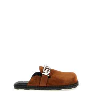 Moschino Suede Sabots