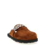 Moschino Suede Sabots