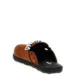 Moschino Suede Sabots