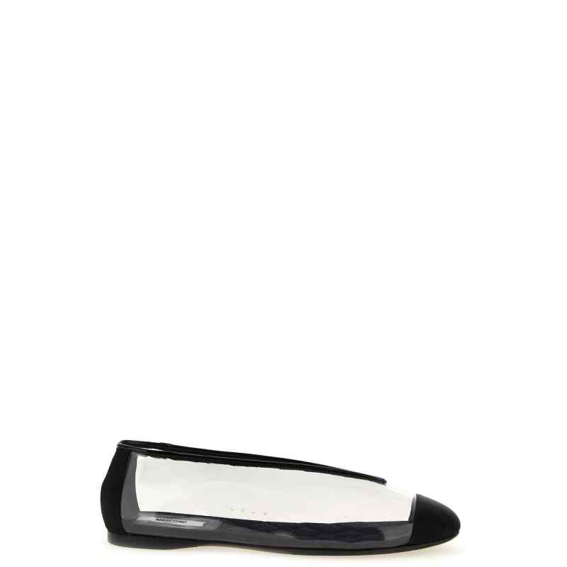 Moschino Pvc Ballet Flats