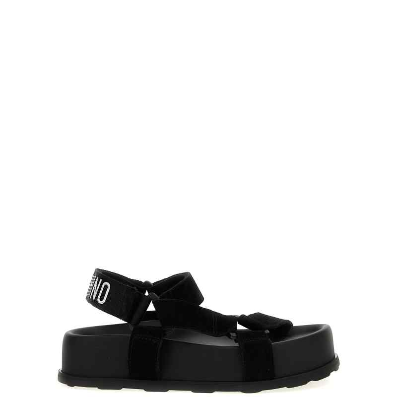 Moschino Suede Sandals