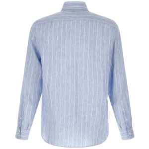 Brunello Cucinelli Striped Linen Shirt