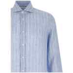 Brunello Cucinelli Striped Linen Shirt