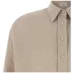 Brunello Cucinelli Dazzling Cascade Cuffs Shirt