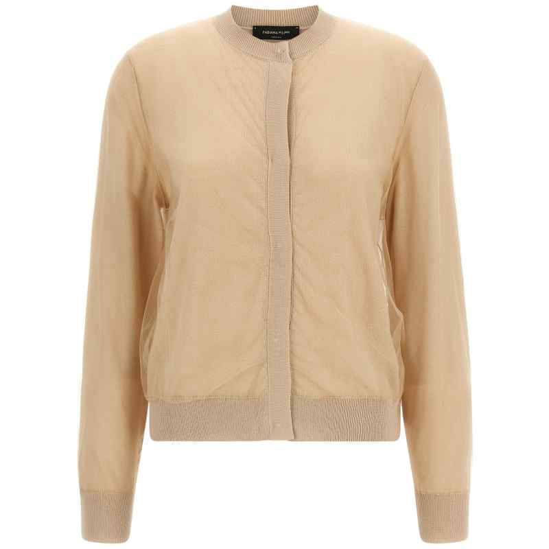 Fabiana Filippi Tulle Cardigan