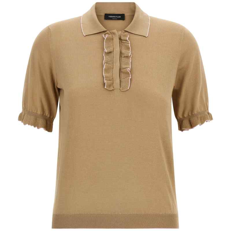 MAD276F458M100VR3_01_M_2026-02-11T09-47-52.475Z-1 Fabiana Filippi Cotton Silk Polo Shirt