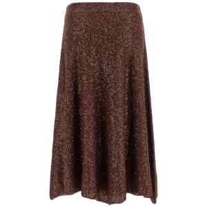 Brunello Cucinelli Micro-sequin Skirt