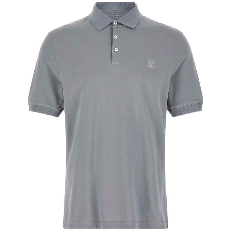 Brunello Cucinelli Piquet Polo Shirt