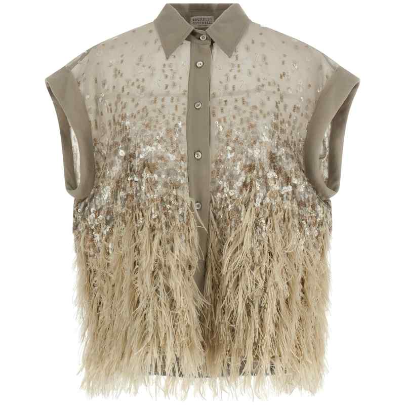 Brunello Cucinelli Short-sleeved Shirt