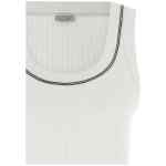 Brunello Cucinelli Shiny Trim Top