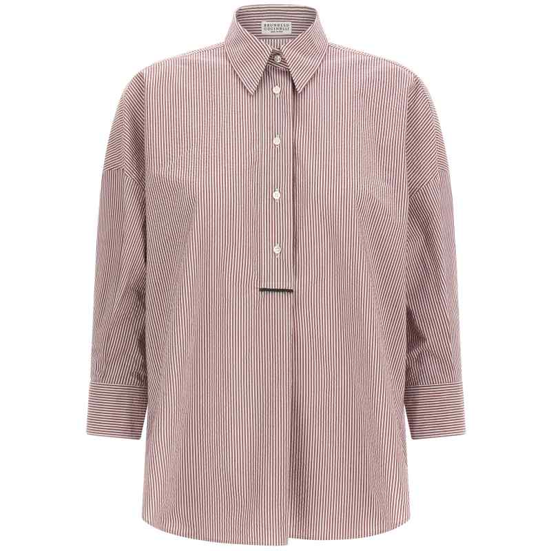 Brunello Cucinelli Striped Shirt