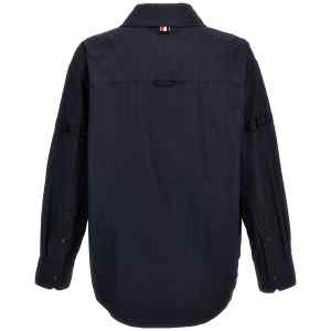 Thom Browne Snap Front Overshirt