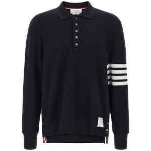 Thom Browne 4 Bar Polo Shirt