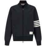 Thom Browne Tech Viscose Bomber Jacket