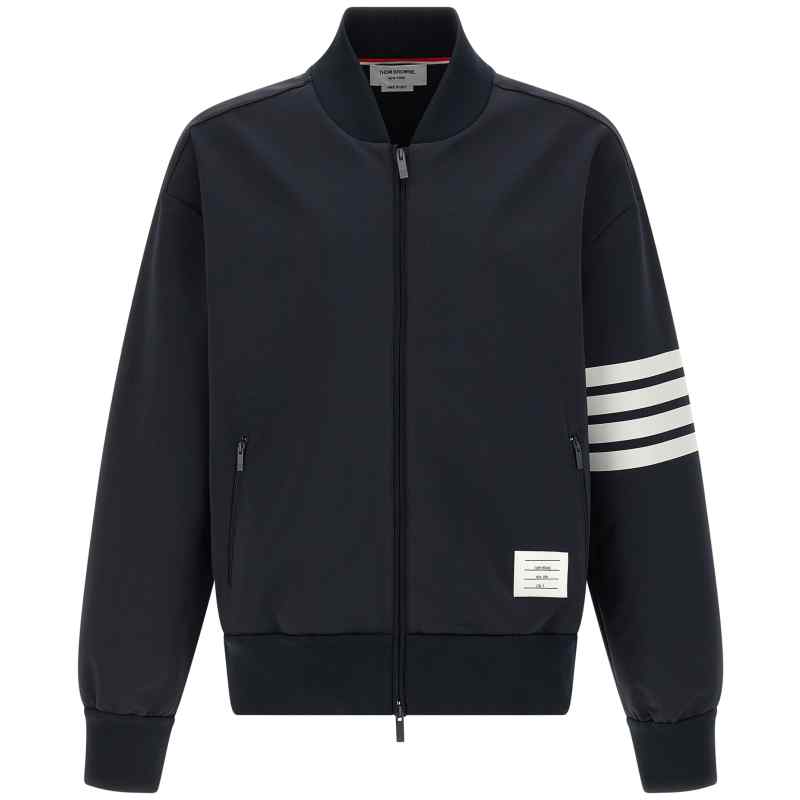 Thom Browne Tech Viscose Bomber Jacket