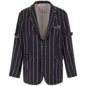 Thom Browne Mogador Striped Blazer