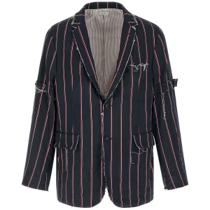 Thom Browne Mogador Striped Blazer