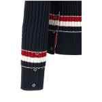 Thom Browne Rwb Intarsia Sweater