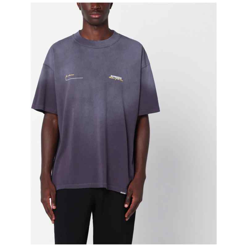 Represent Plum faded T-shirt with logo Represent Plum faded T-shirt with logo