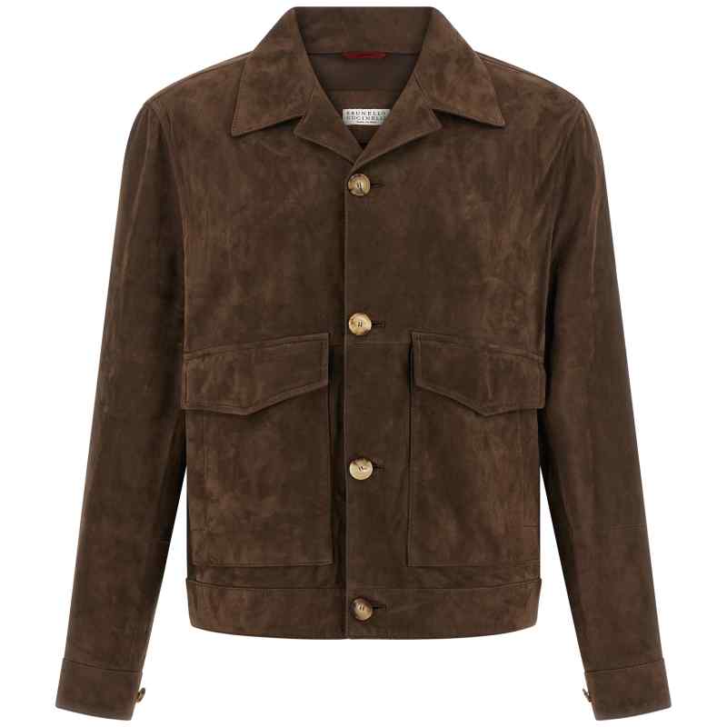 Brunello Cucinelli Suede Jacket Brunello Cucinelli Suede Jacket