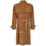 Brunello Cucinelli Suede Trench Coat