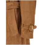 Brunello Cucinelli Suede Trench Coat