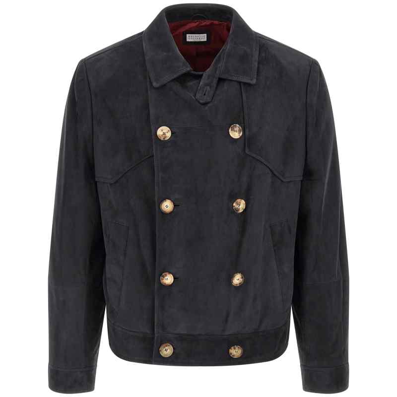 Brunello Cucinelli Suede Jacket