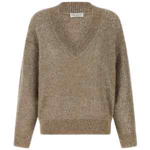 Brunello Cucinelli Dazzling Texture Sweater