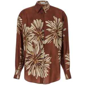 Brunello Cucinelli Floral Patterned Shirt