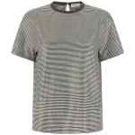 Brunello Cucinelli Shiny Collar Detail T-shirt