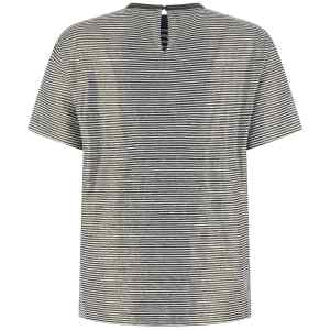 Brunello Cucinelli Shiny Collar Detail T-shirt